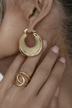 JLUXLABEL Gold Elements Ring