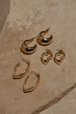 JLUXLABEL Gold Layla Earring Set