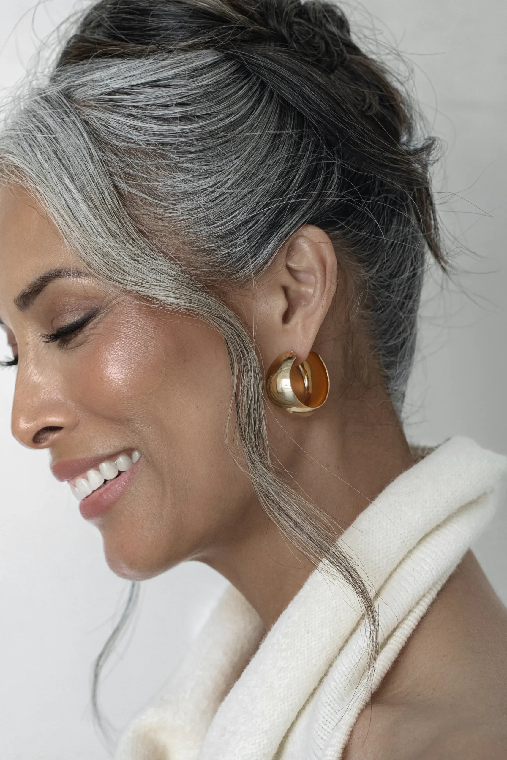JLUXLABEL Gold Natti Earrings Set