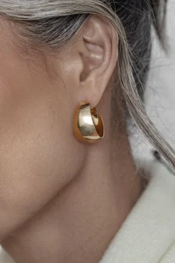 JLUXLABEL Gold Natti Earrings Set