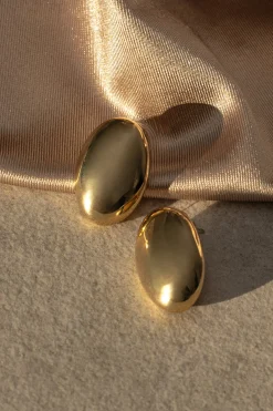 JLUXLABEL Gold Petra Earrings