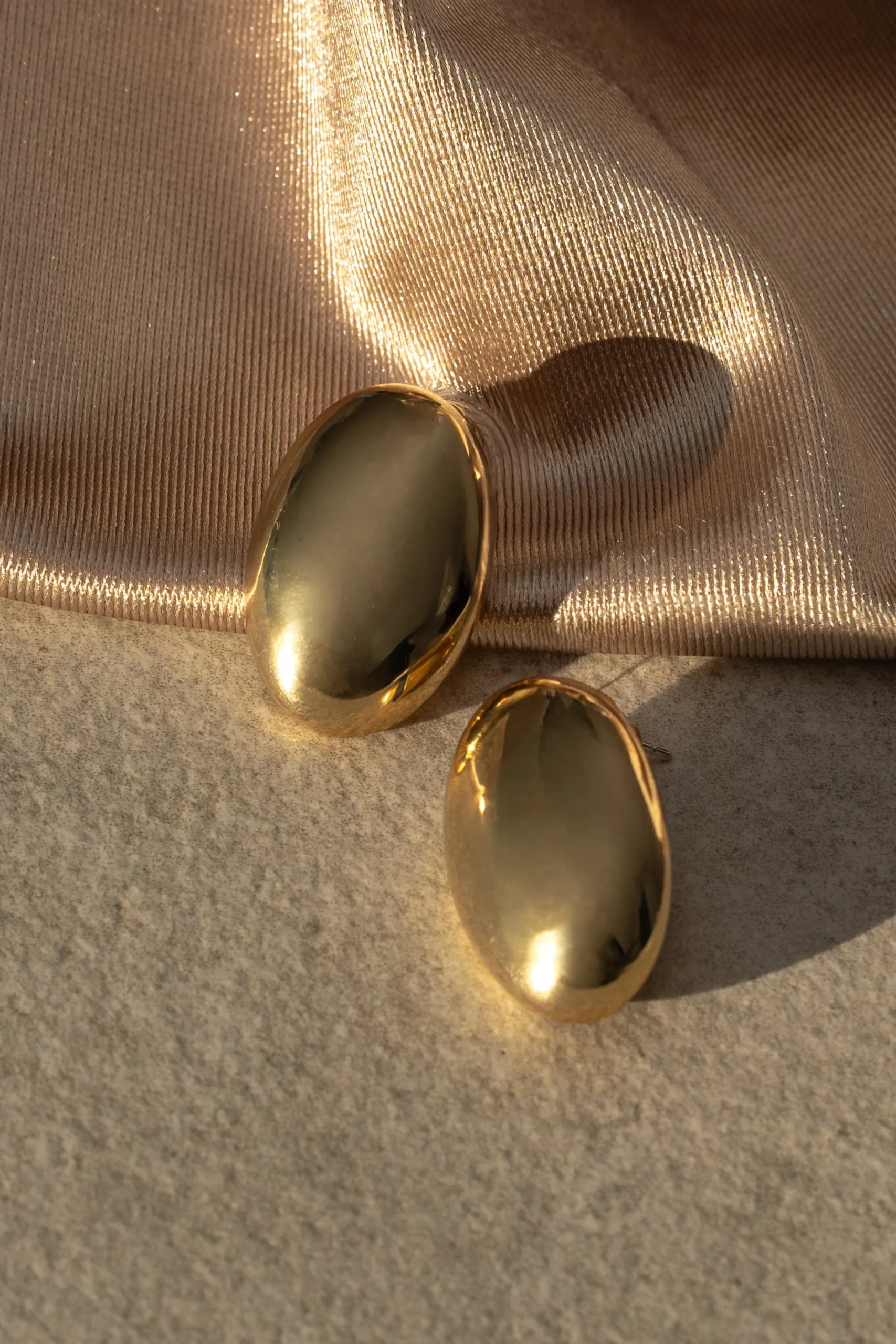 JLUXLABEL Gold Petra Earrings