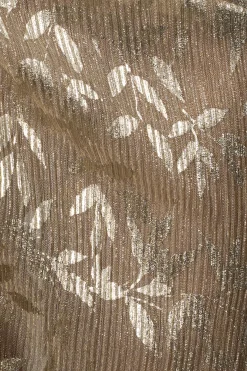 JLUXLABEL Gold Positano Printed Sarong Skirt