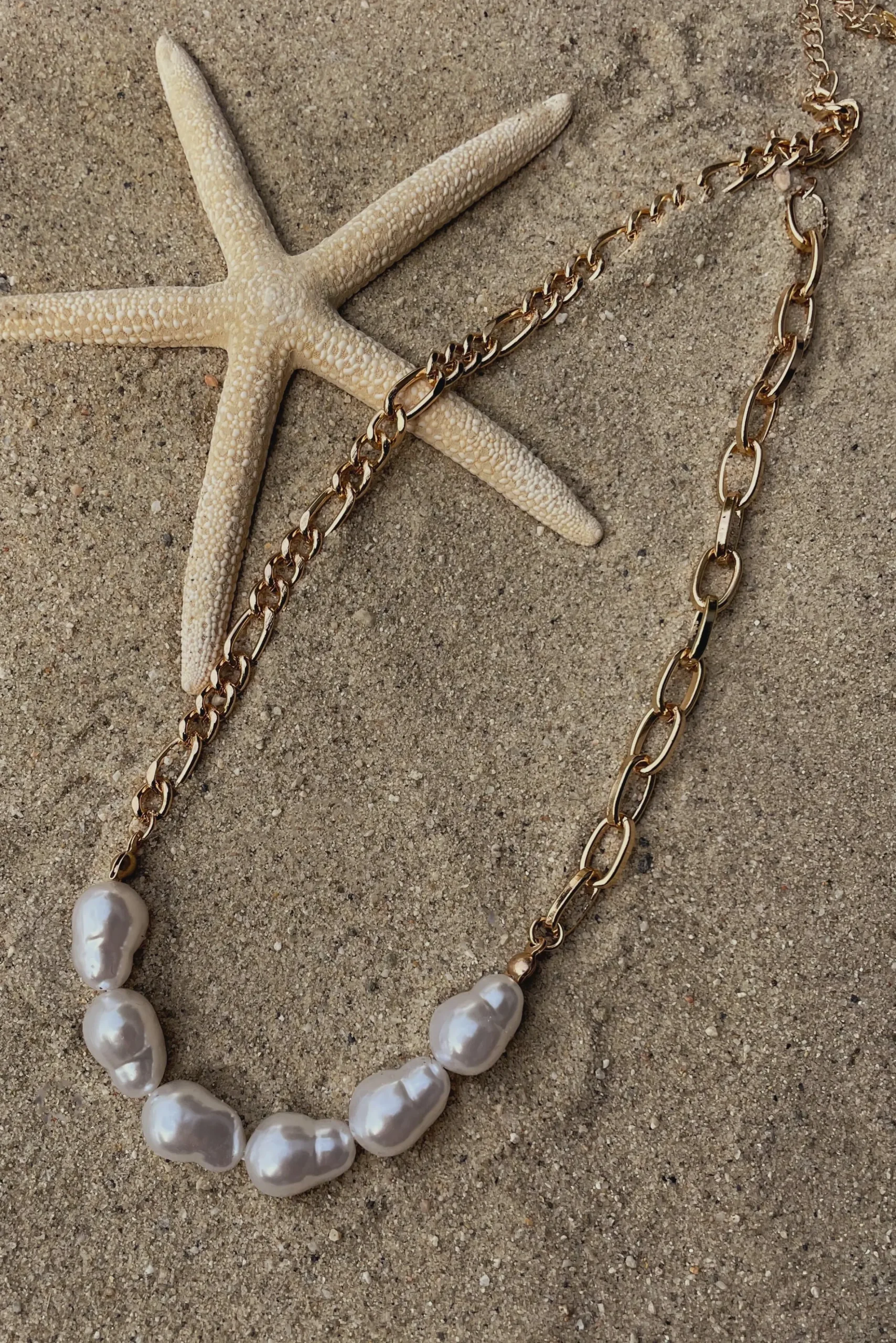 JLUXLABEL Gold Sail Away Necklace Set
