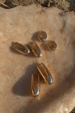JLUXLABEL Gold Tara Earring Set
