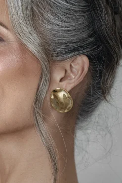 JLUXLABEL Gold The Coast Stud Earrings