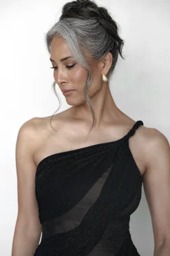 JLUXLABEL Gold Timeless Paved Earrings