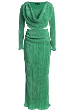 JLUXLABEL Green Haidyn Skirt Set