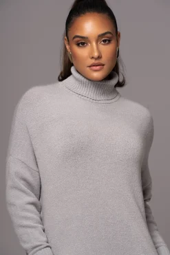 JLUXLABEL Grey Hartley Knit Maxi Dress