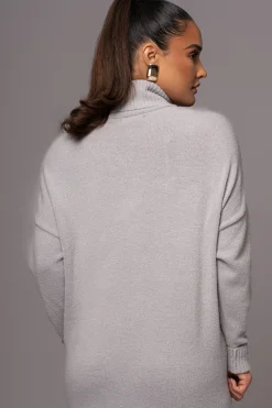 JLUXLABEL Grey Hartley Knit Maxi Dress