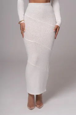 JLUXLABEL Ivory All About You Skirt Set