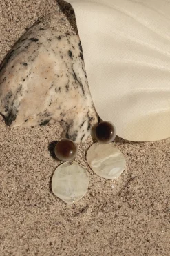 JLUXLABEL Ivory Brit Earrings