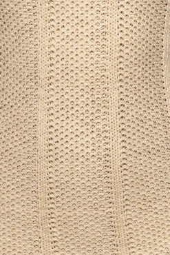 JLUXLABEL Ivory Cabana Views Crochet Dress