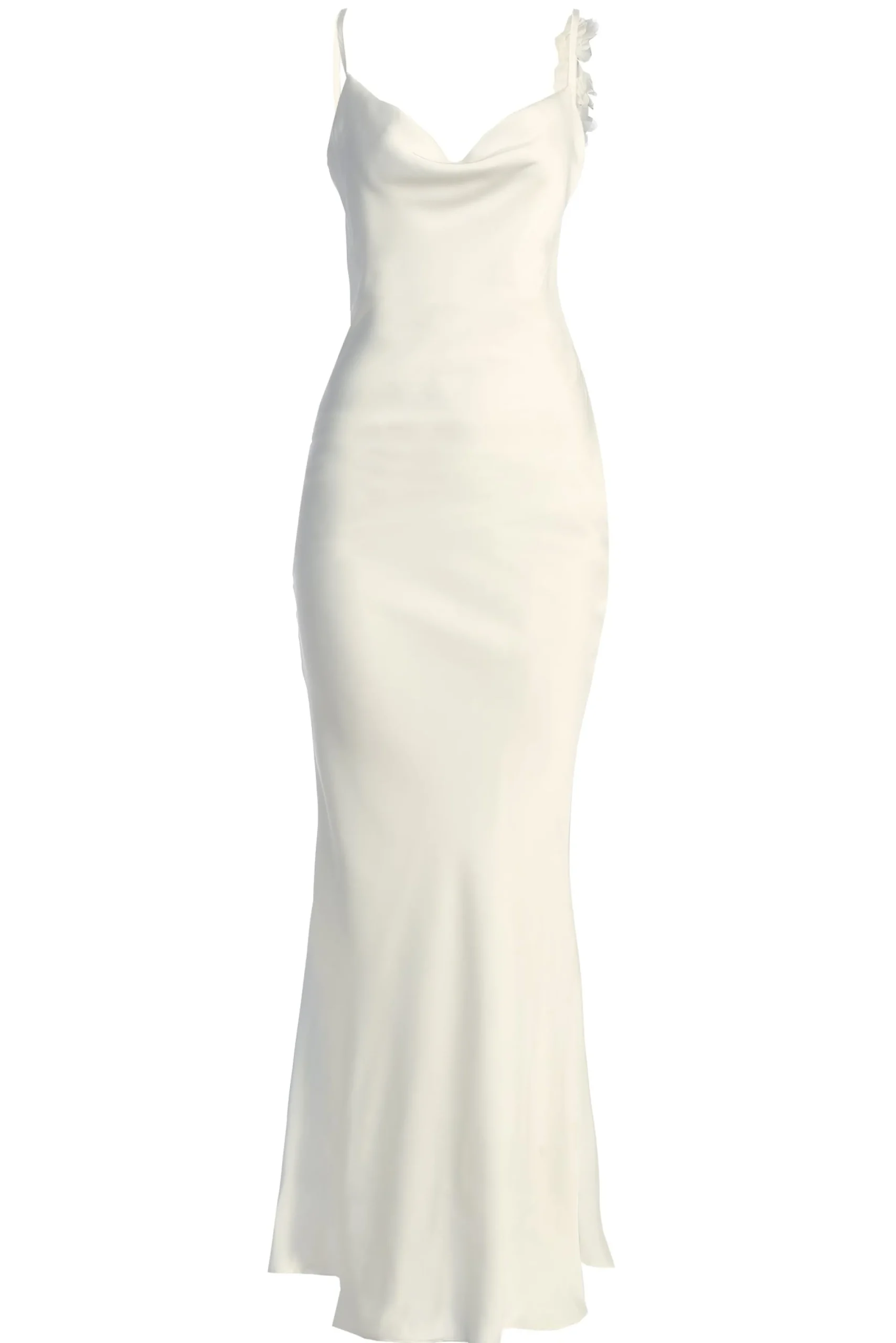JLUXLABEL Ivory Down The Aisle Satin Gown