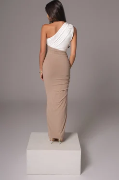 JLUXLABEL Ivory English Bay Maxi Dress