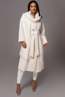 JLUXLABEL Ivory Jonah Coat