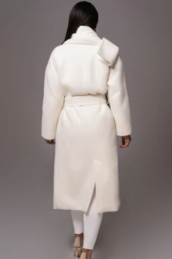 JLUXLABEL Ivory Jonah Coat
