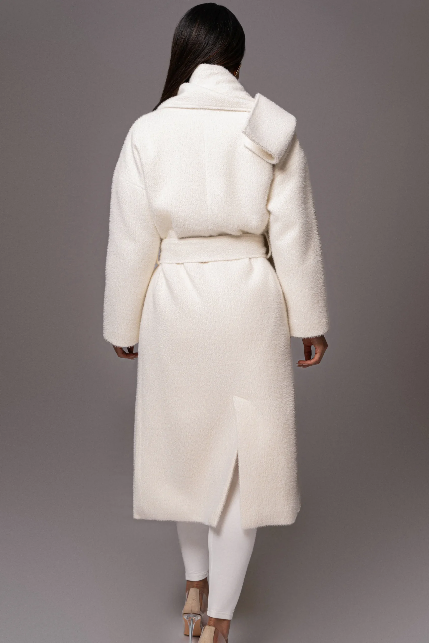 JLUXLABEL Ivory Jonah Coat