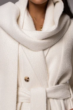 JLUXLABEL Ivory Jonah Coat