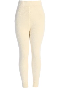 JLUXLABEL Ivory Juniper Chenille Sweater Pant
