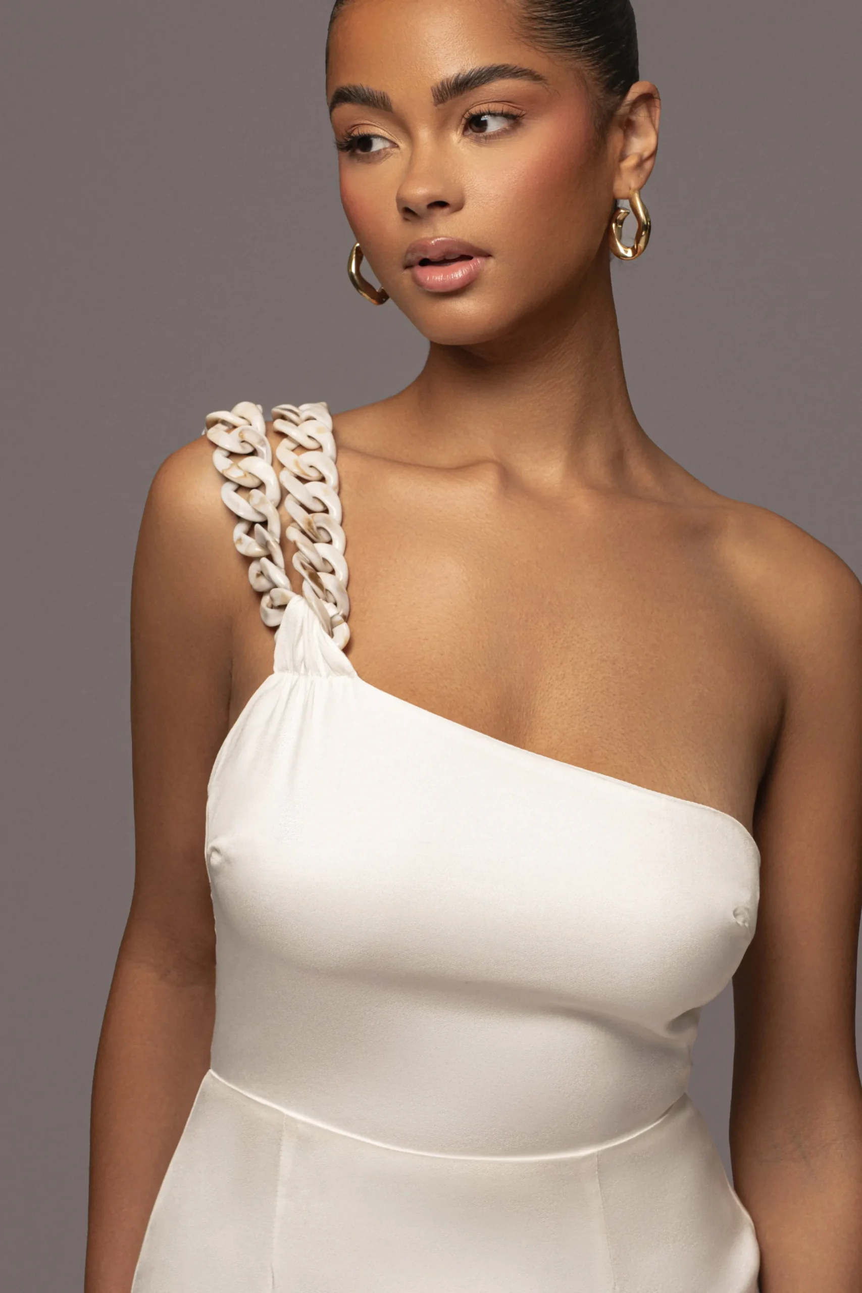 JLUXLABEL Ivory Luxury Living Maxi Dress
