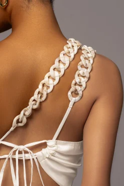 JLUXLABEL Ivory Luxury Living Maxi Dress