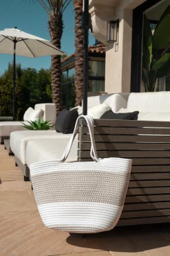 JLUXLABEL Ivory Mar De Luz Tote Bag