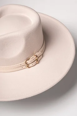 JLUXLABEL Ivory Maryana Rancher Hat