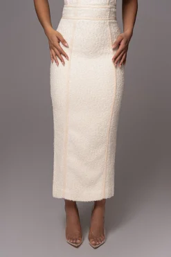 JLUXLABEL Ivory Miles Skirt
