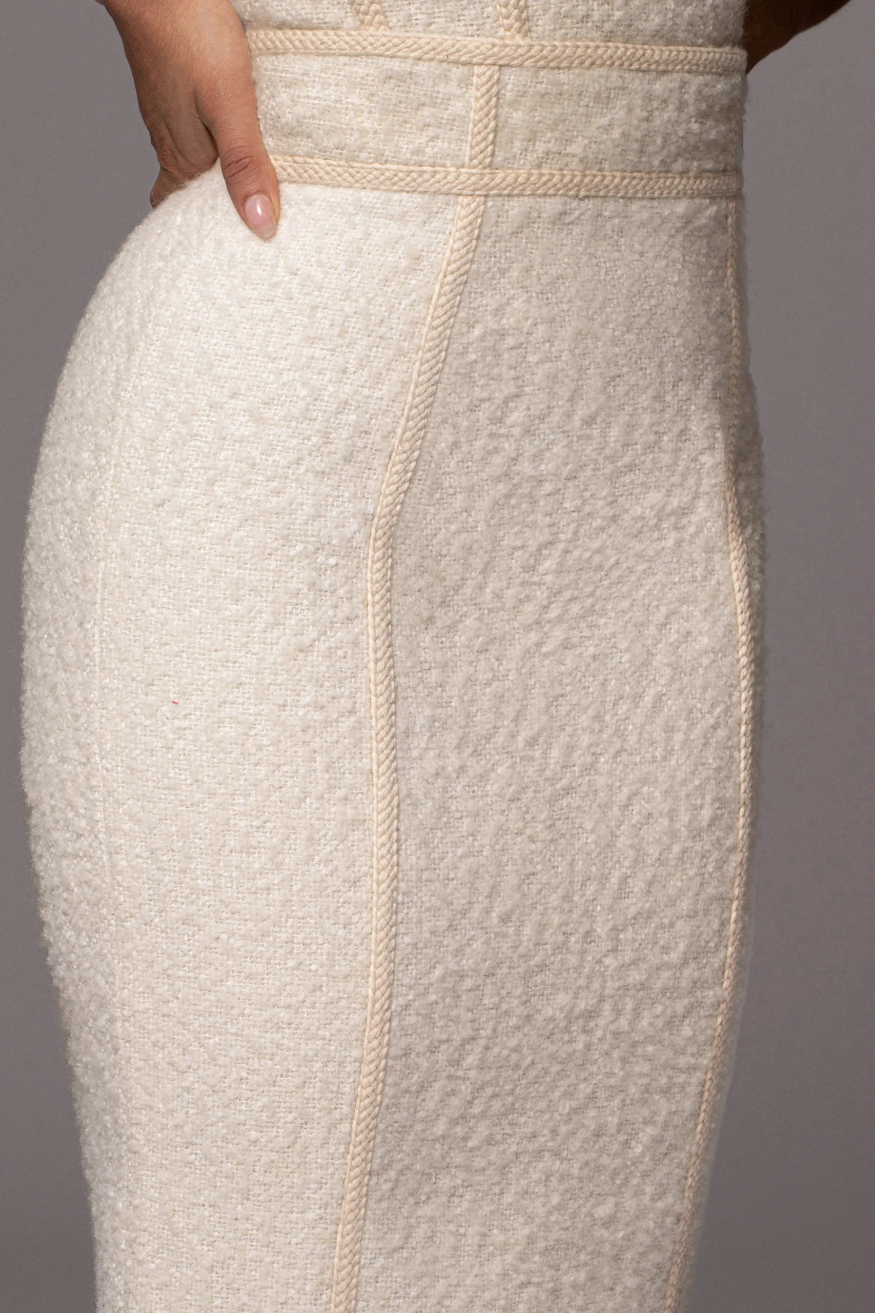 JLUXLABEL Ivory Miles Skirt