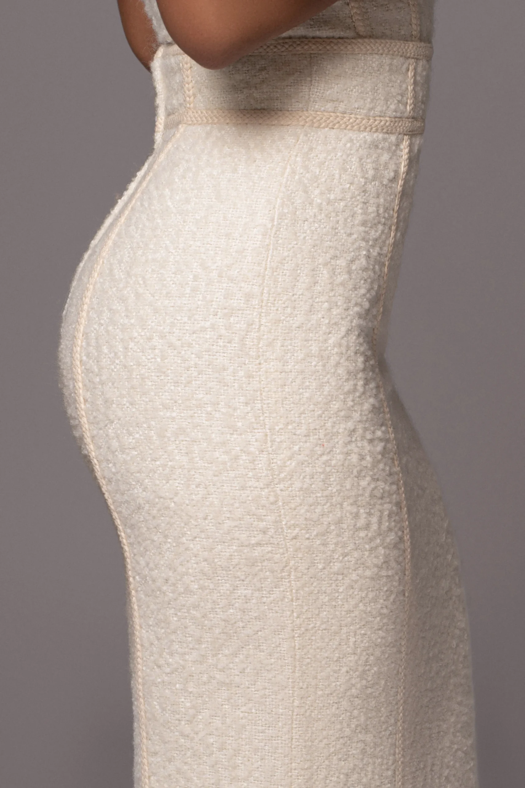 JLUXLABEL Ivory Miles Skirt