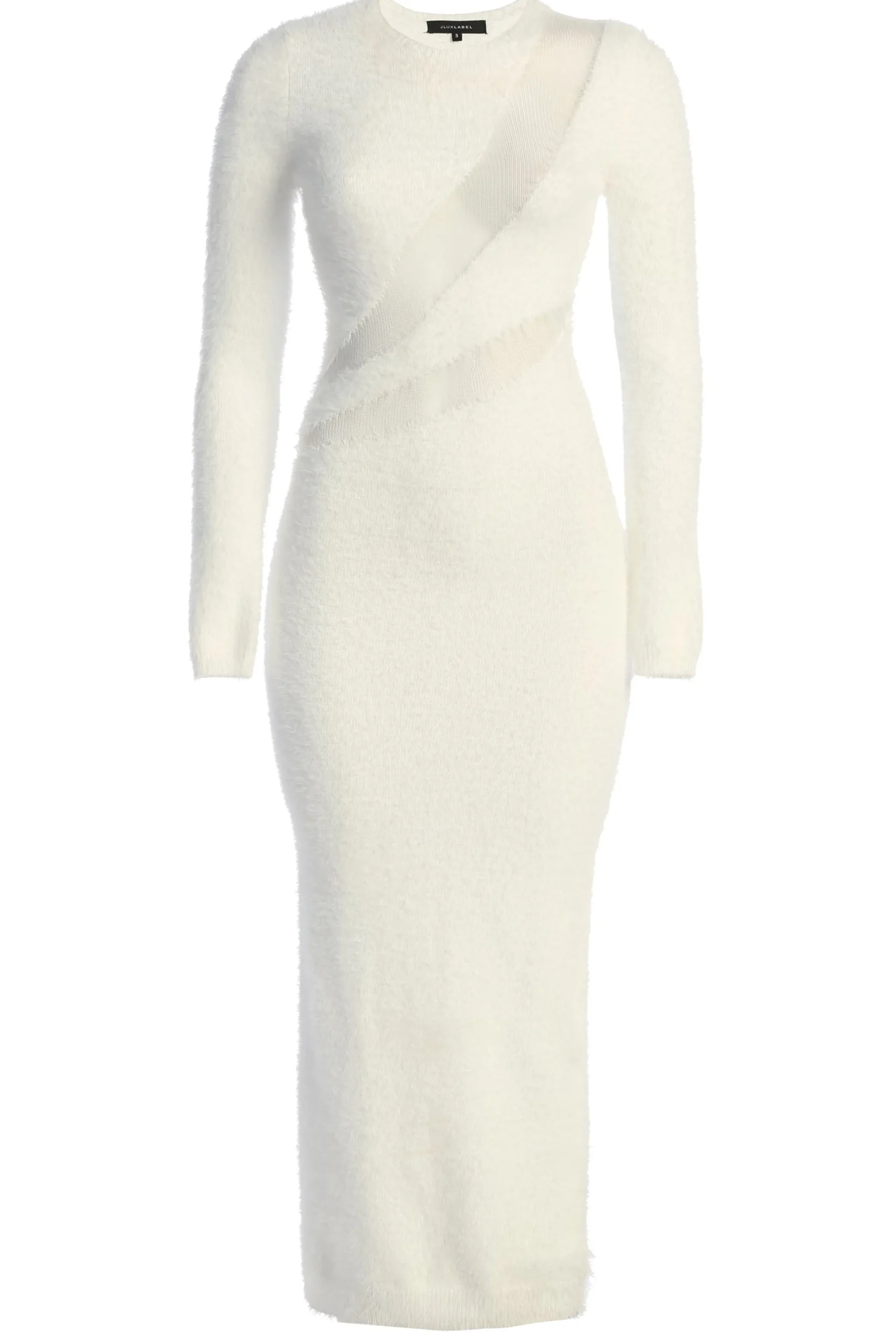 JLUXLABEL Ivory More To Love Maxi Dress
