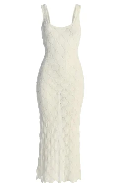JLUXLABEL Ivory Novabella Maxi Dress
