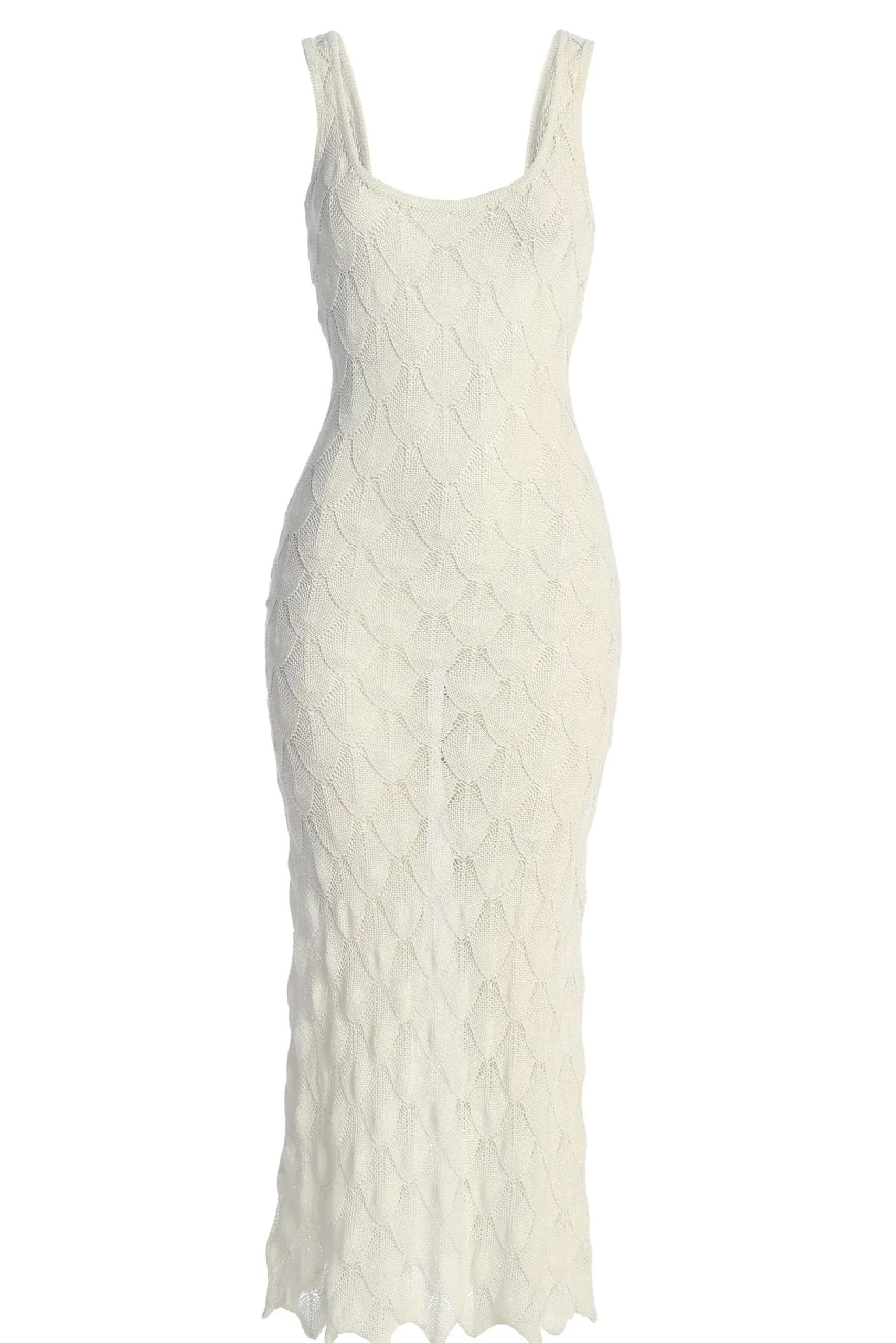 JLUXLABEL Ivory Novabella Maxi Dress