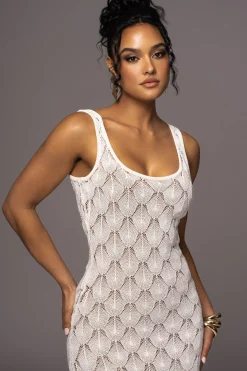 JLUXLABEL Ivory Novabella Maxi Dress