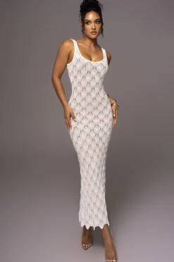 JLUXLABEL Ivory Novabella Maxi Dress