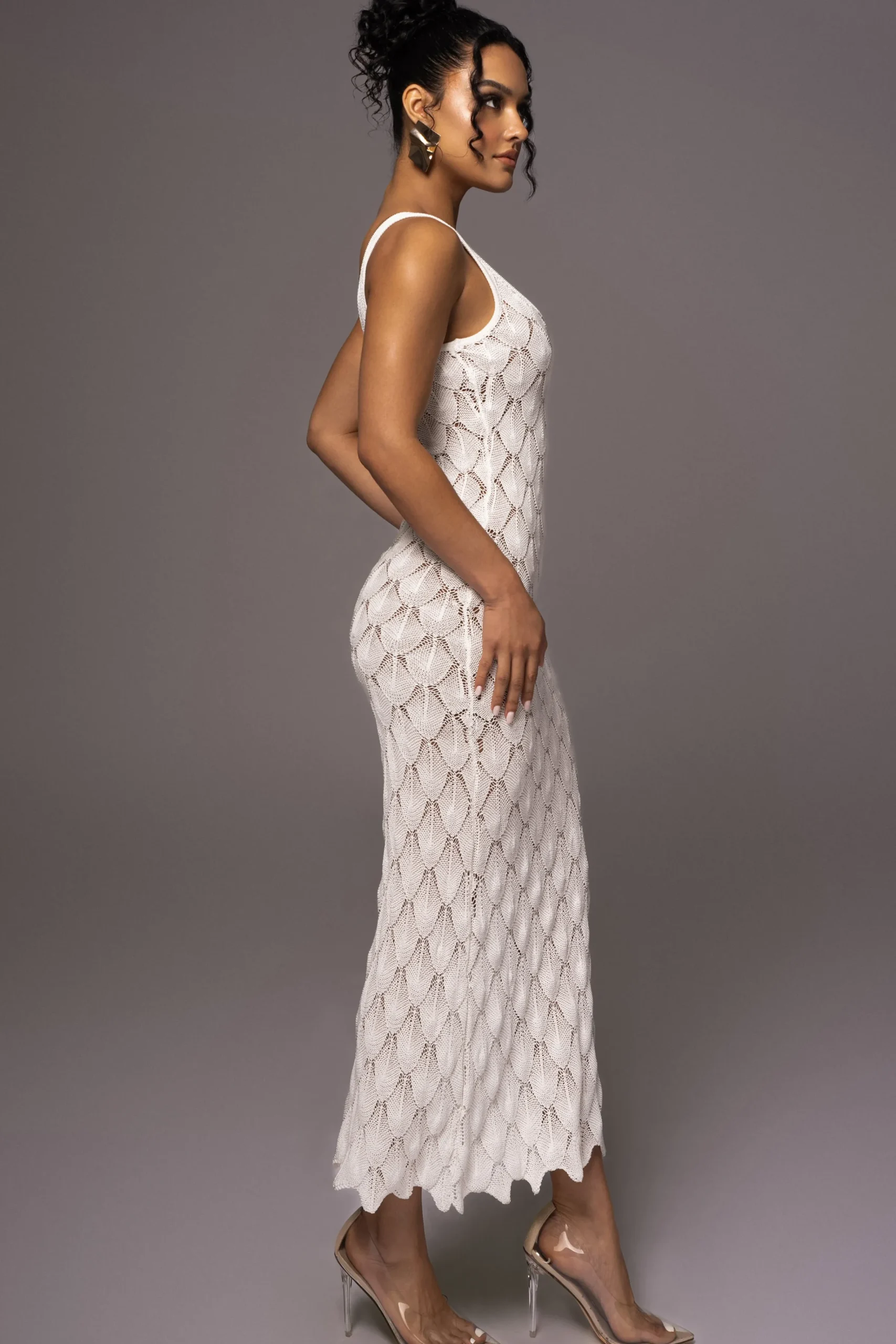 JLUXLABEL Ivory Novabella Maxi Dress