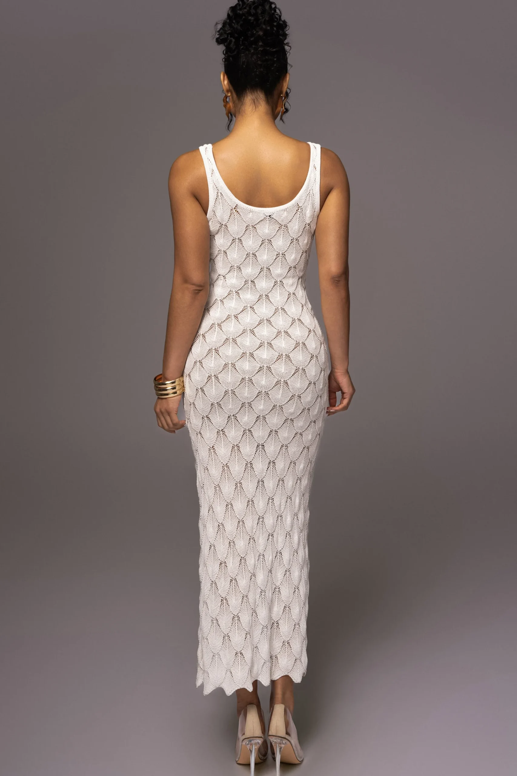JLUXLABEL Ivory Novabella Maxi Dress