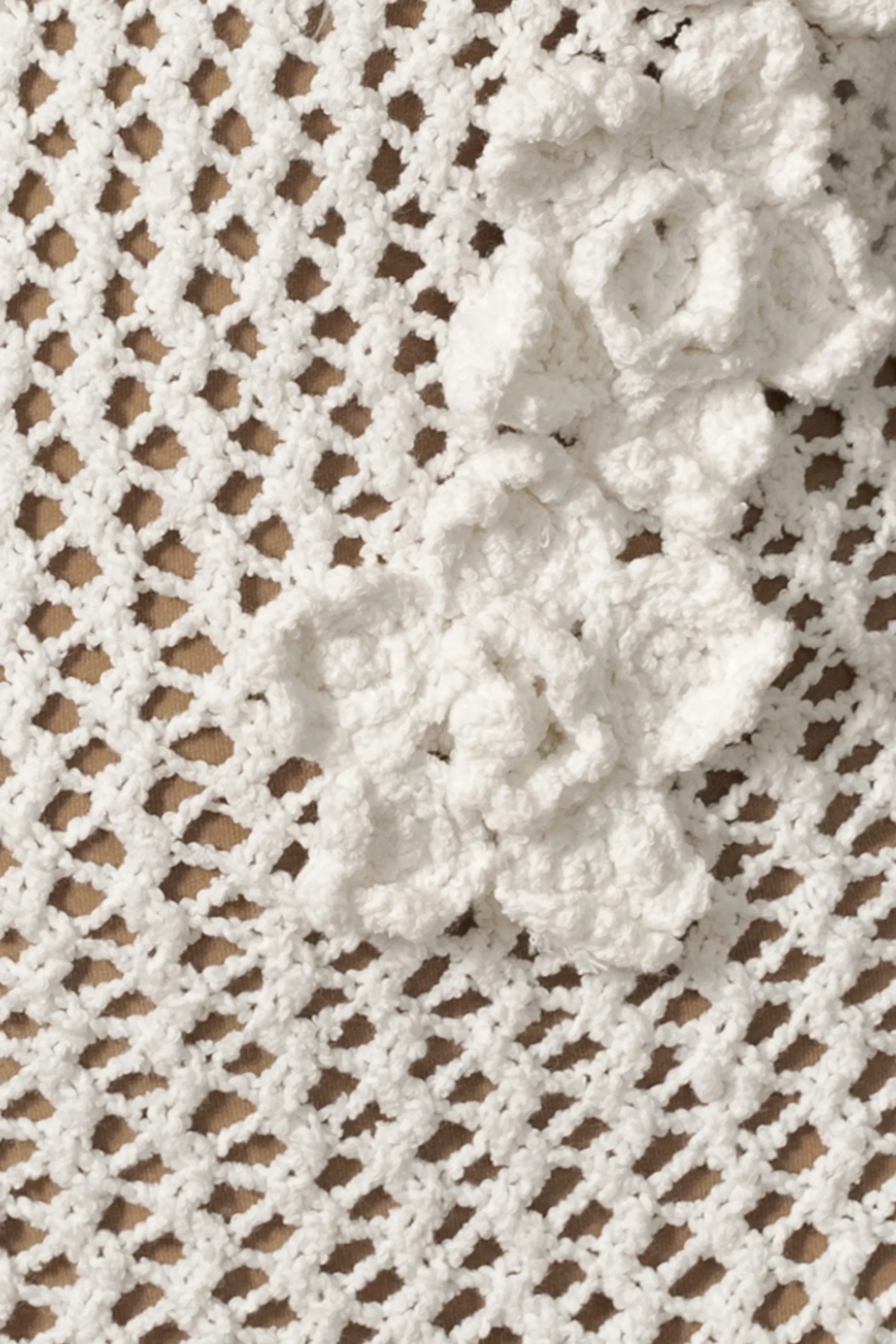 JLUXLABEL Ivory Paradise Crochet Maxi Dress