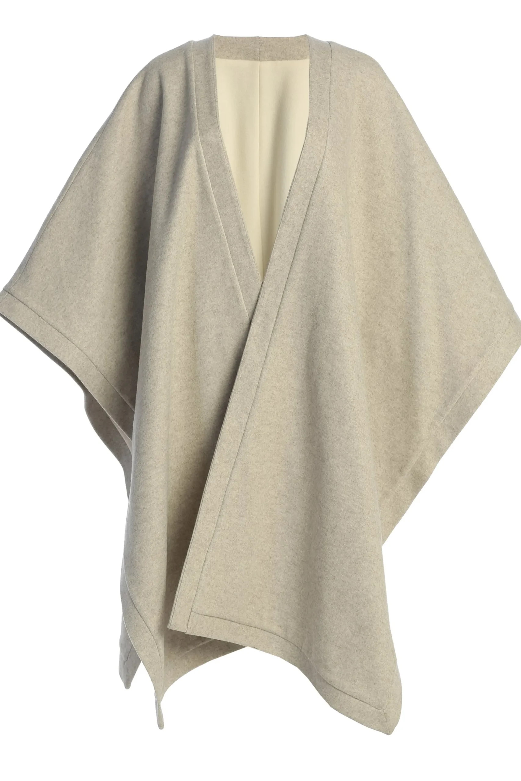 JLUXLABEL Ivory Park City Reversible Shawl