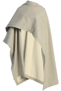 JLUXLABEL Ivory Park City Reversible Shawl