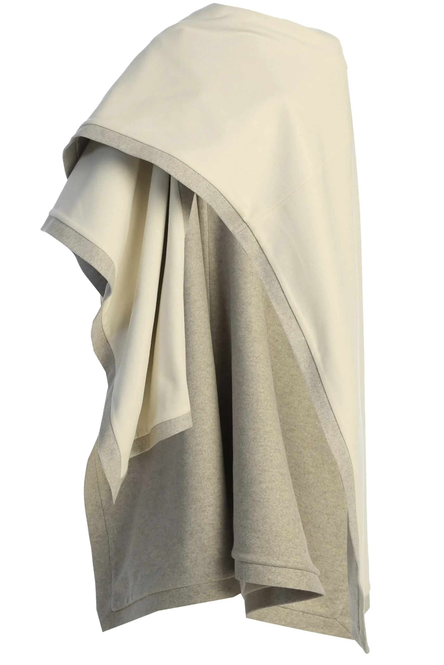 JLUXLABEL Ivory Park City Reversible Shawl