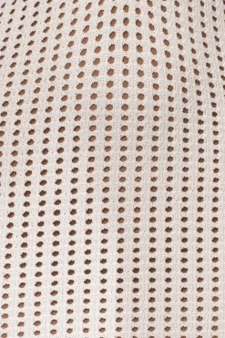 JLUXLABEL Ivory Sol Sweater Knit Dress