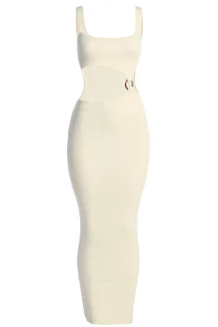 JLUXLABEL Ivory Time After Time Dress