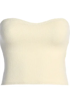 JLUXLABEL Ivory Tropic Oasis Top