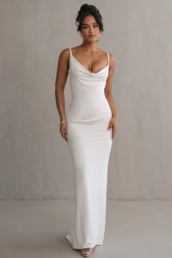 JLUXLABEL Ivory Until Forever Maxi Dress