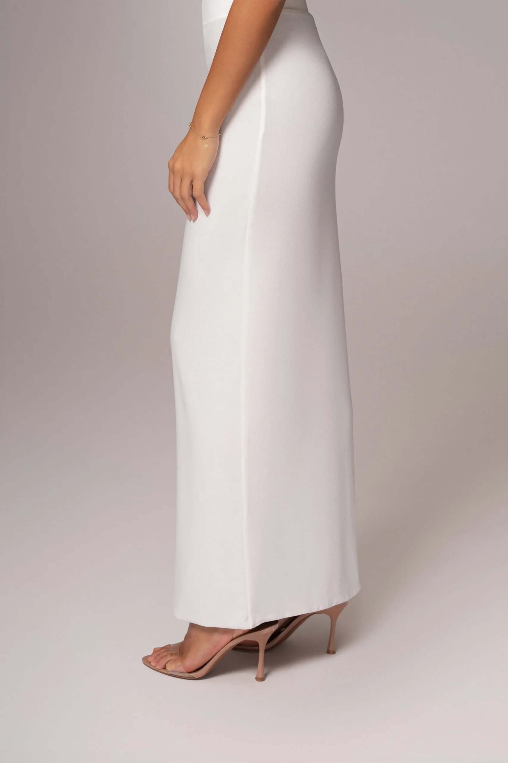 JLUXLABEL Ivory/Beige Everyday Reversible Skirt