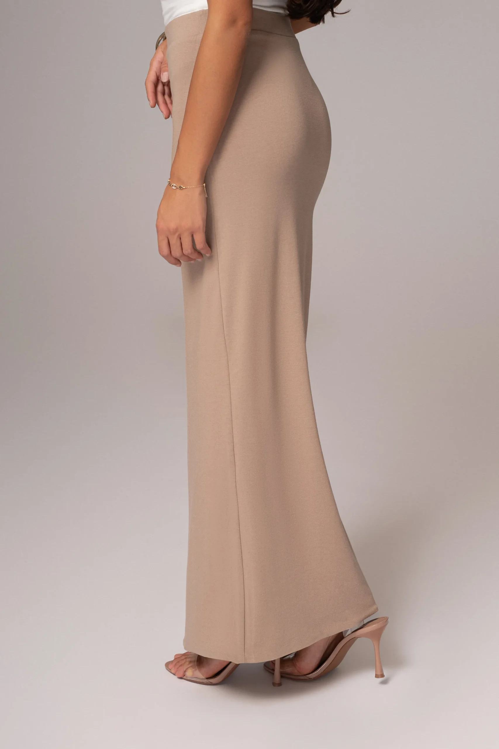 JLUXLABEL Ivory/Beige Everyday Reversible Skirt