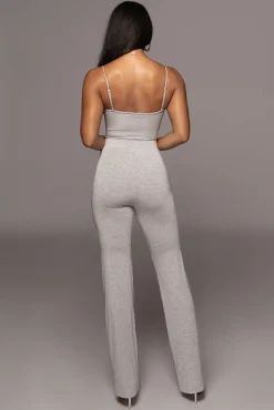 JLUXLABEL Jluxbasix Grey Not So Yoga Pants