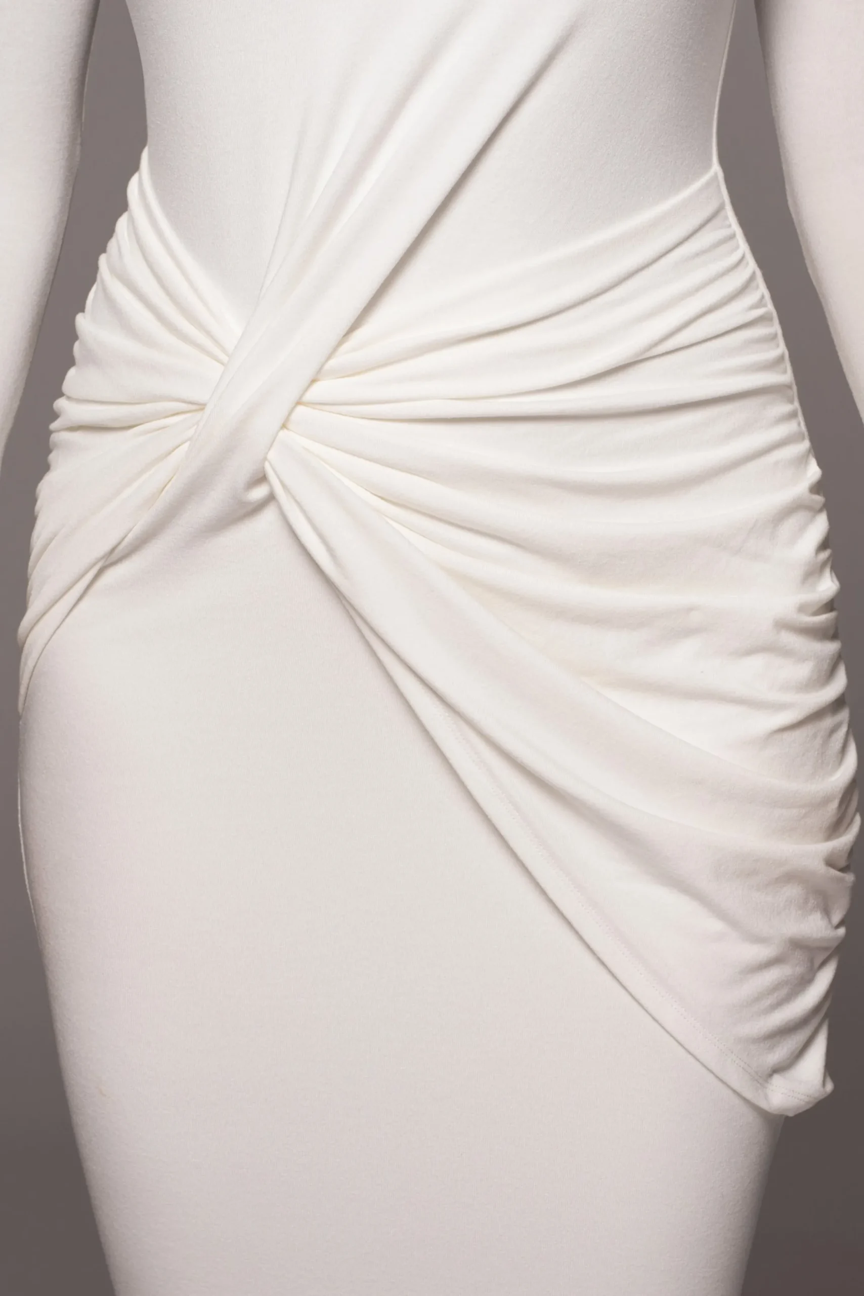 JLUXLABEL Jluxbasix Ivory Modern Lovers Midi Dress